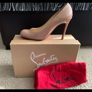Christian louboutin patent leather